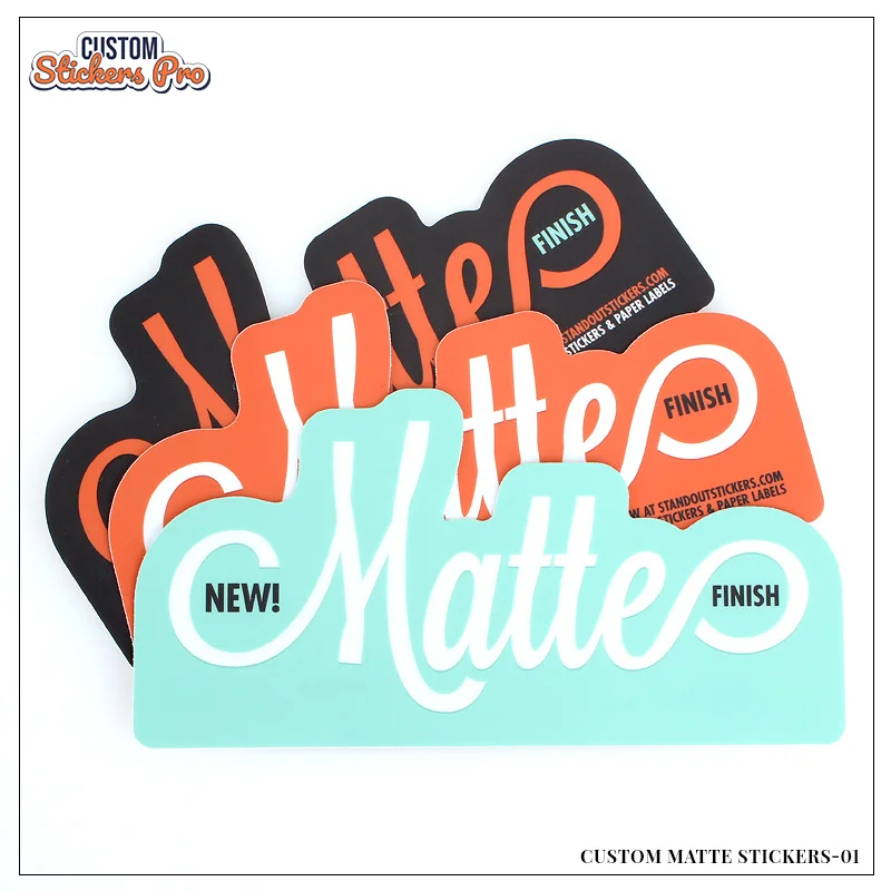 Custom Matte Stickers: Stylish Branding for Your Business