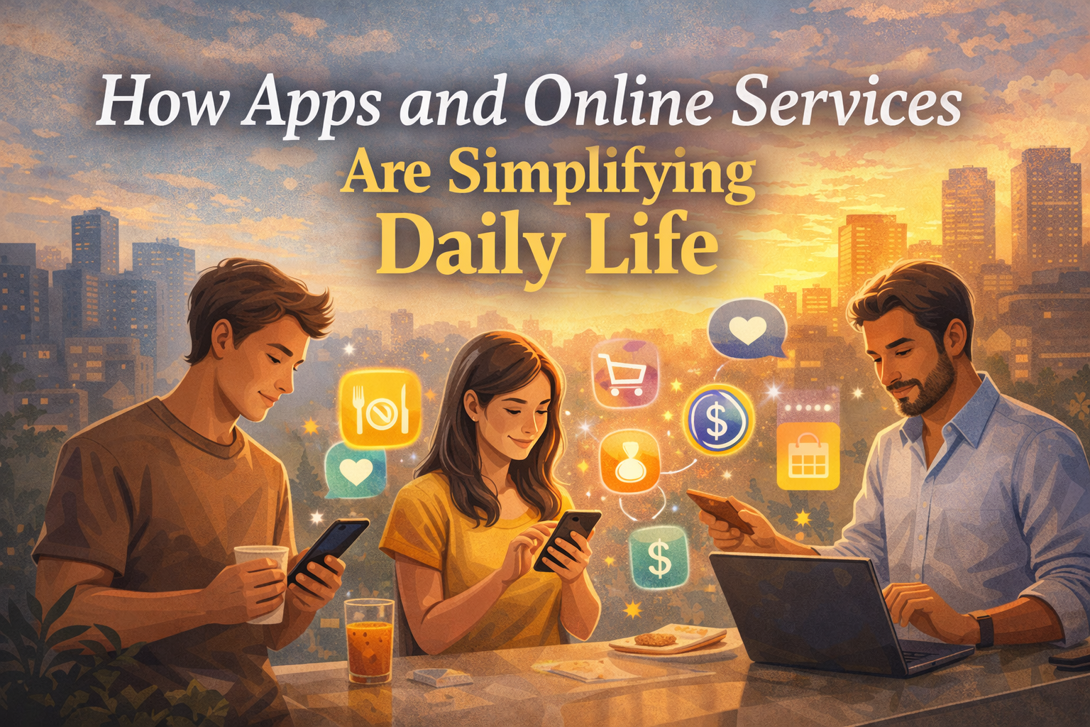 How Apps and Online Services Are Simplifying Daily Life