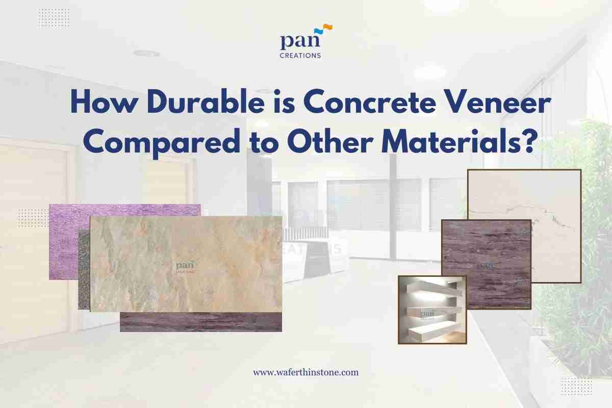 How Durable is Concrete Veneer Compared to Other Materials?