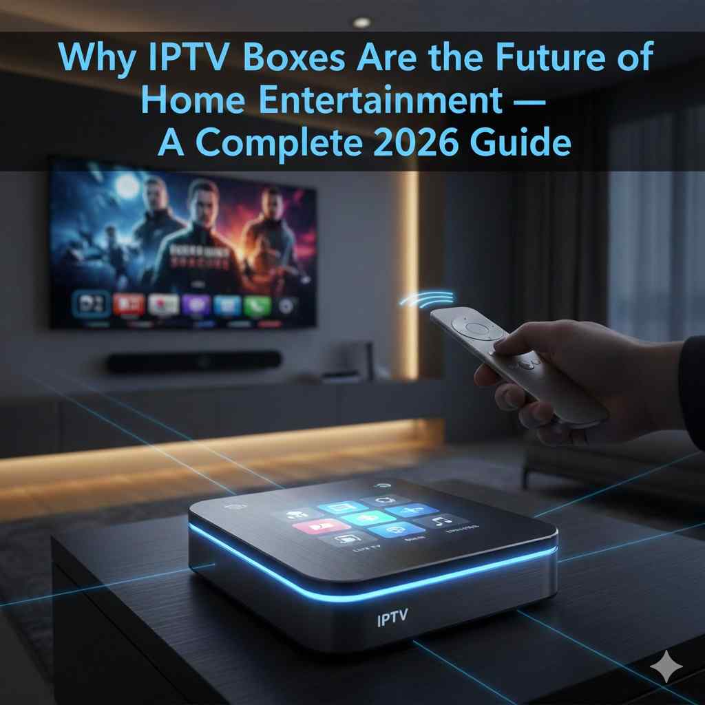 Why IPTV Boxes Are the Future of Home Entertainment — A Complete 2026 Guide