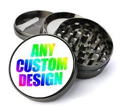 Custom Metal Grinders for Cannabis Branding