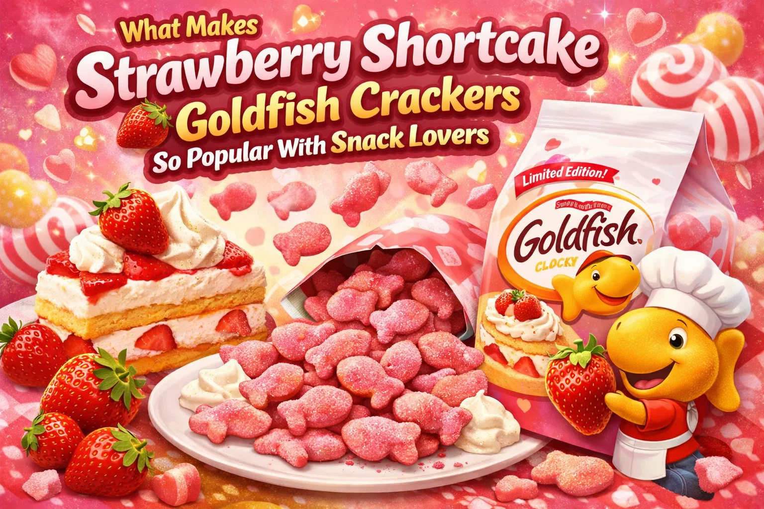 What Makes Strawberry Shortcake Goldfish Crackers So Popular With Snack Lovers
